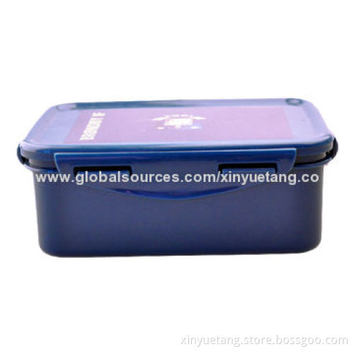 Popular Plastic Lunch Box, BPA-free, Sized 16 x 12 x 6cm